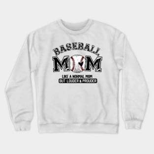 Mothers Day Shirt, Retro Baseball Mom  Cool Moms Club Shirt, Funny Mom Shirt, Mom Birthday Gift, Cute Mom Gift, Rocker Mama Tee Crewneck Sweatshirt